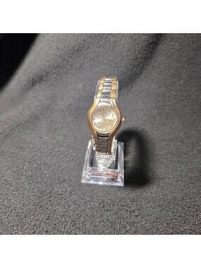 Anne Klein Women's Two-Tone Quartz Watch – Gold & Silver Dress Watch